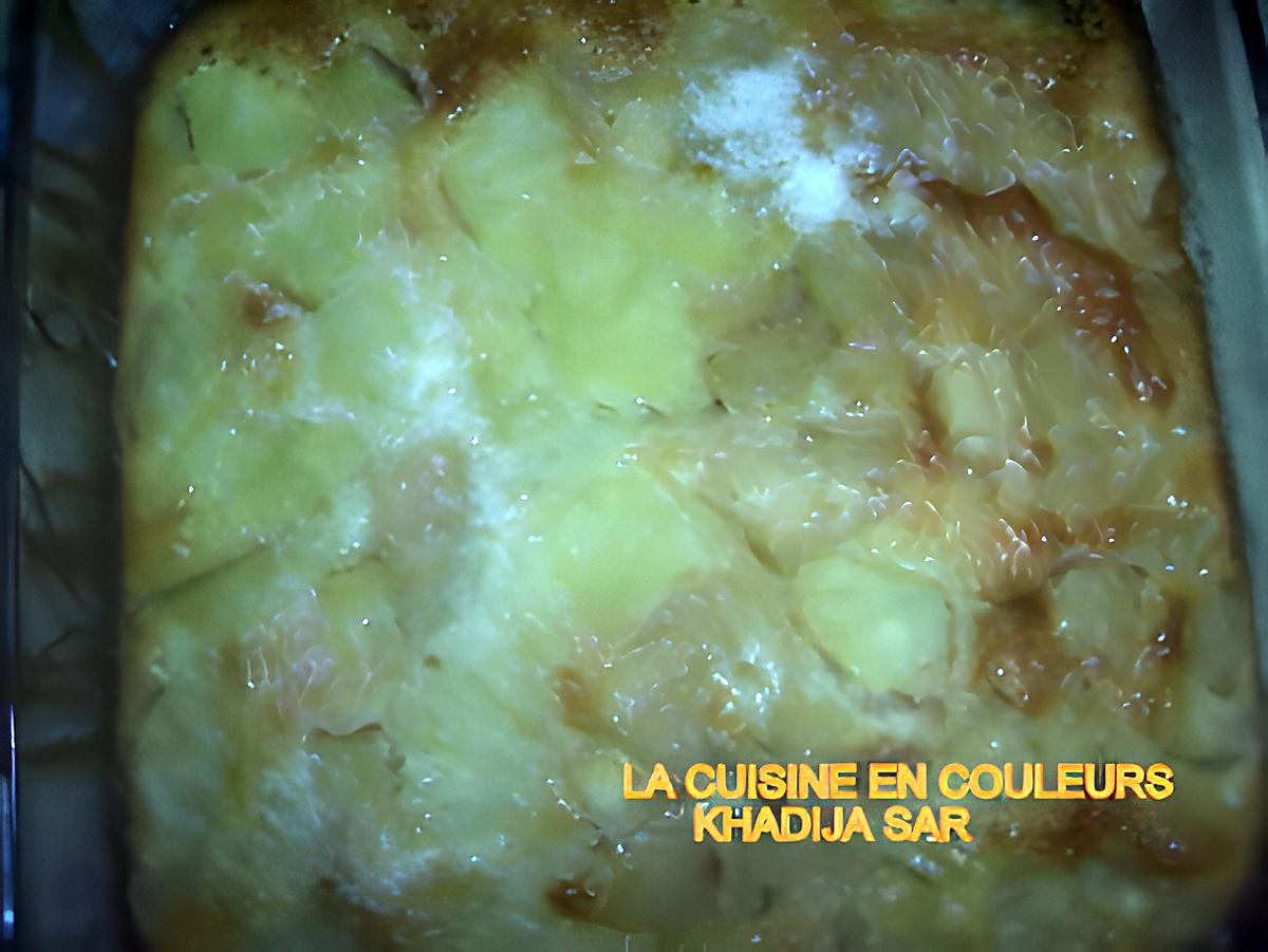 recette Clafoutis à l'ananas(2 éme version)