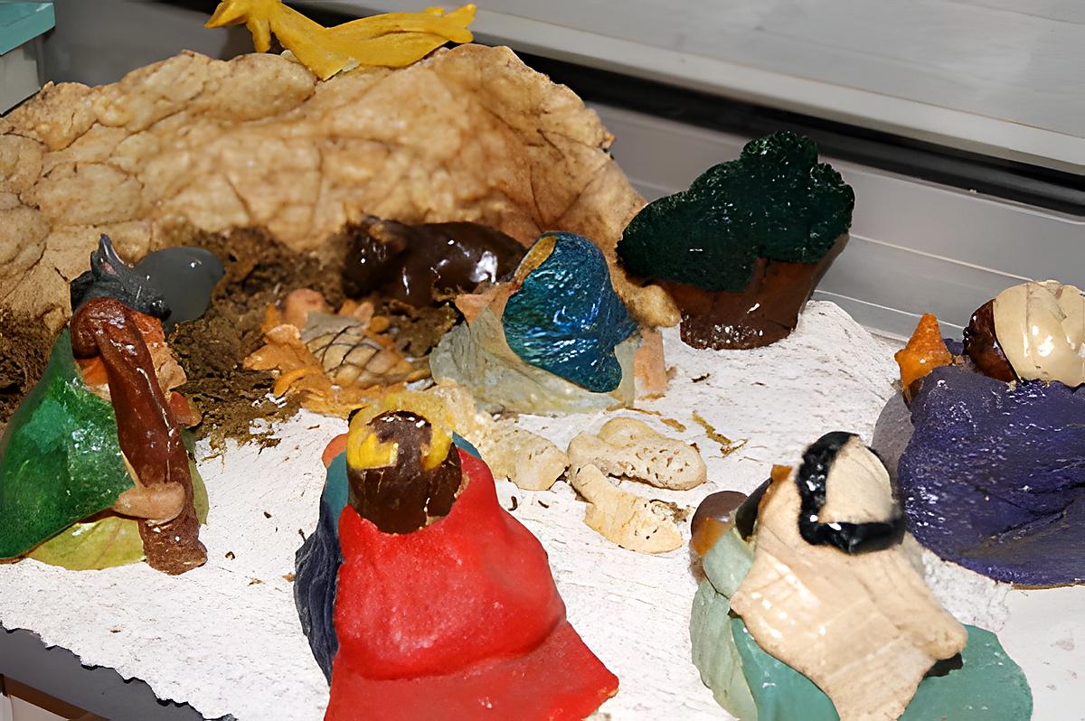 recette Fabrication maison : ma crèche en pâte à sel.