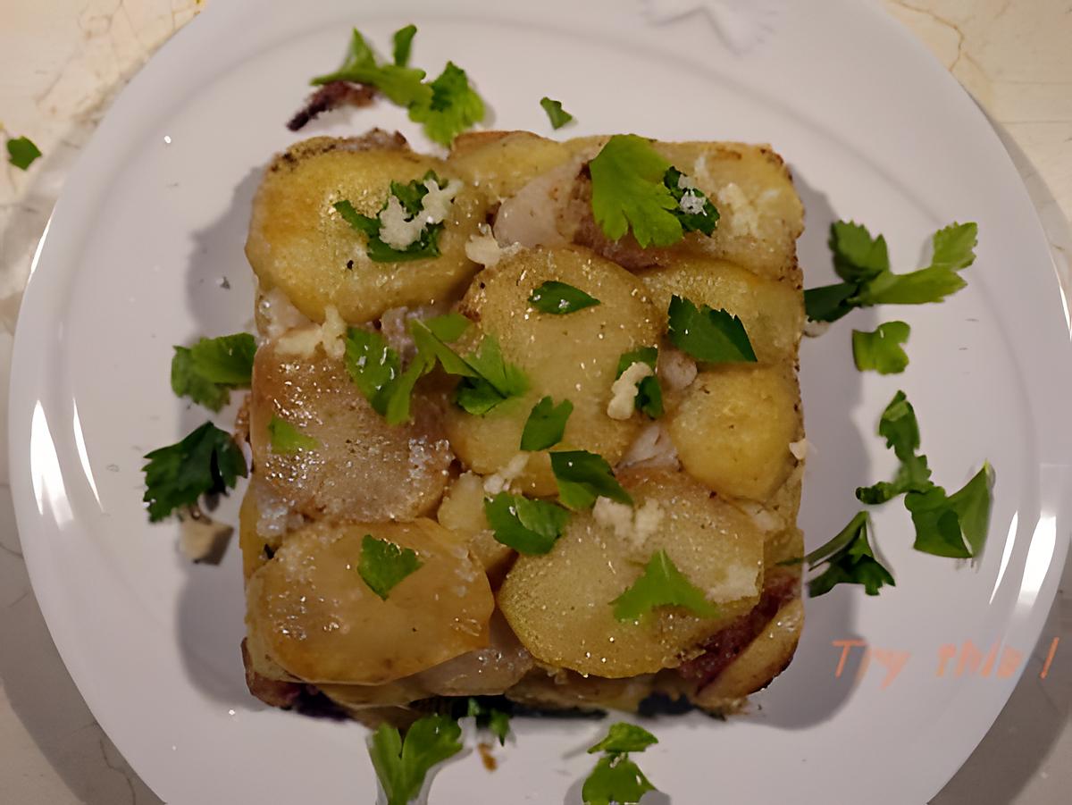 recette Gâteau de pommes de terre et topinambours
