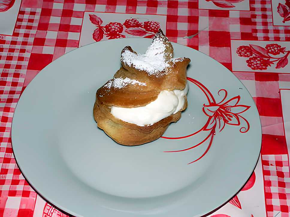 recette Choux à la chantilly