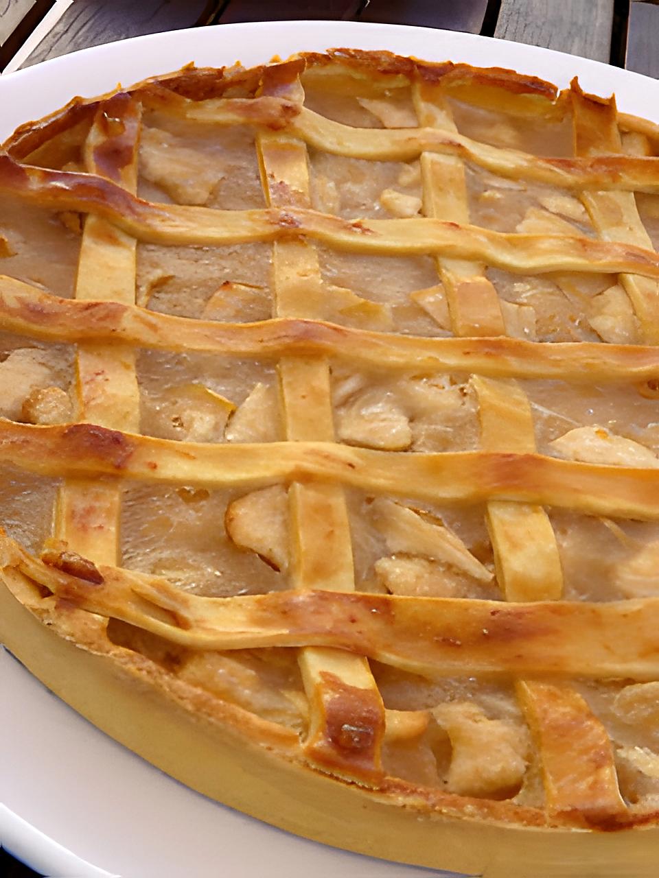 recette Tourte aux pommes façon crostata