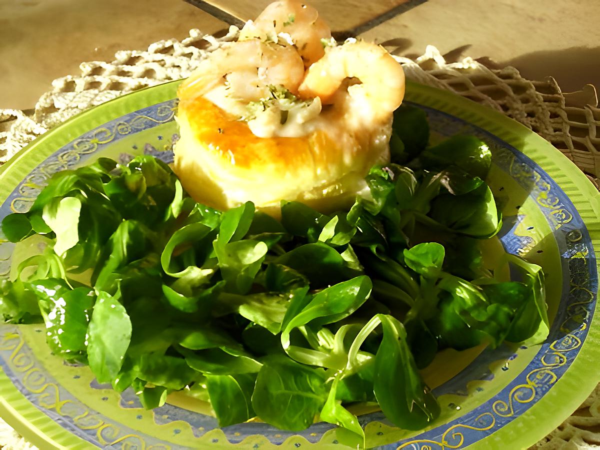 recette croustade de la mer