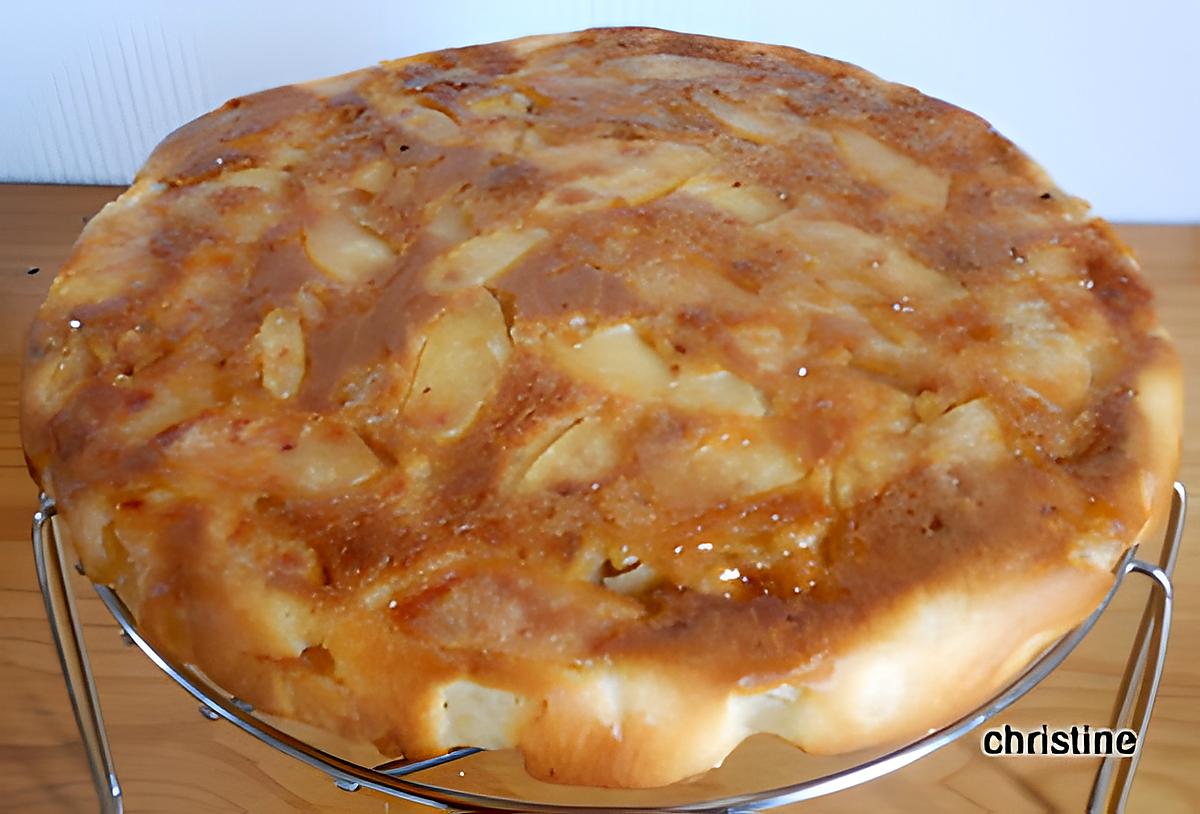 recette Gâteau pomme-coing-noix