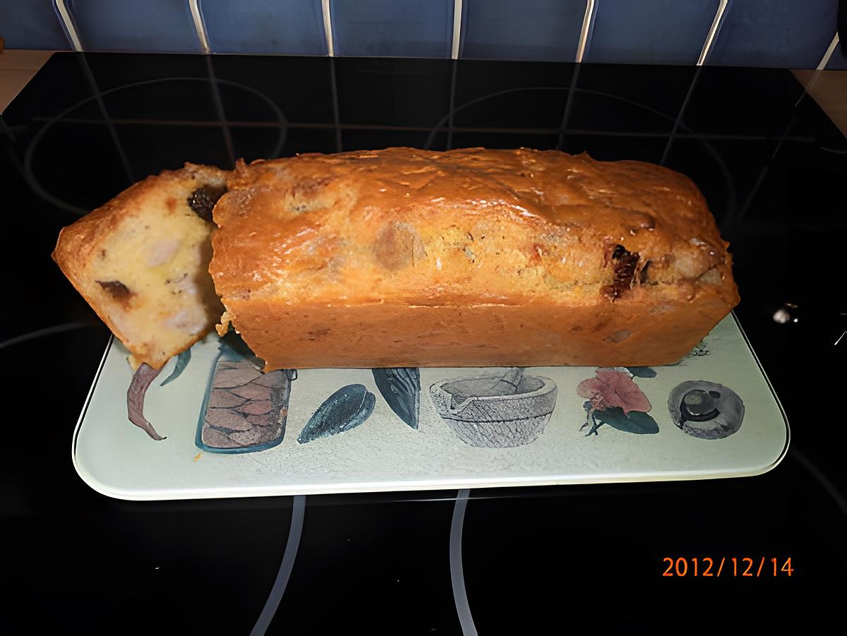 recette cake  au  boudin blanc