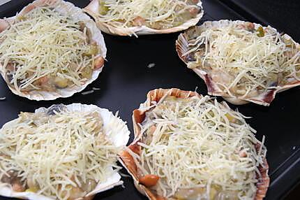 recette Coquilles Saint-Jacques à la Françoise