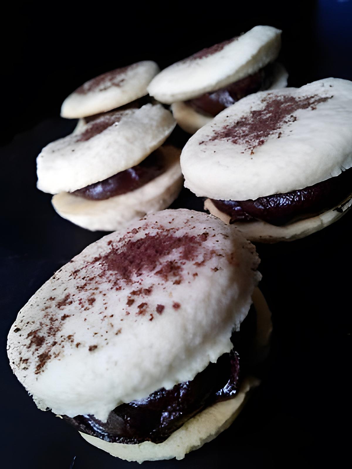 recette Macarons sablé au nutella