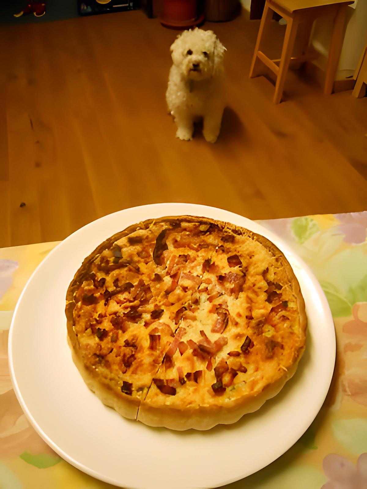 recette VÉRITABLE QUICHE LORRAINE