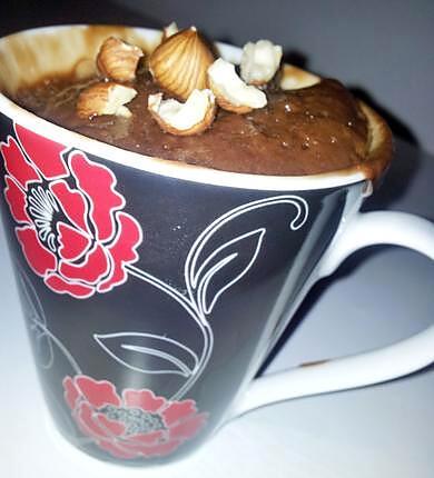 recette Mug cake au nutella