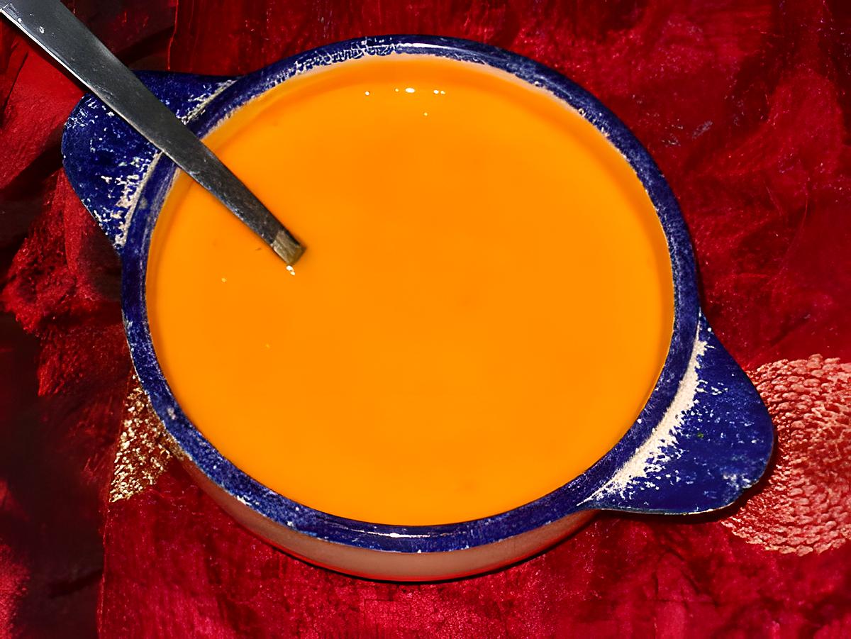 recette POTAGE CRECY A LA FAÇON DE JEANMERODE !