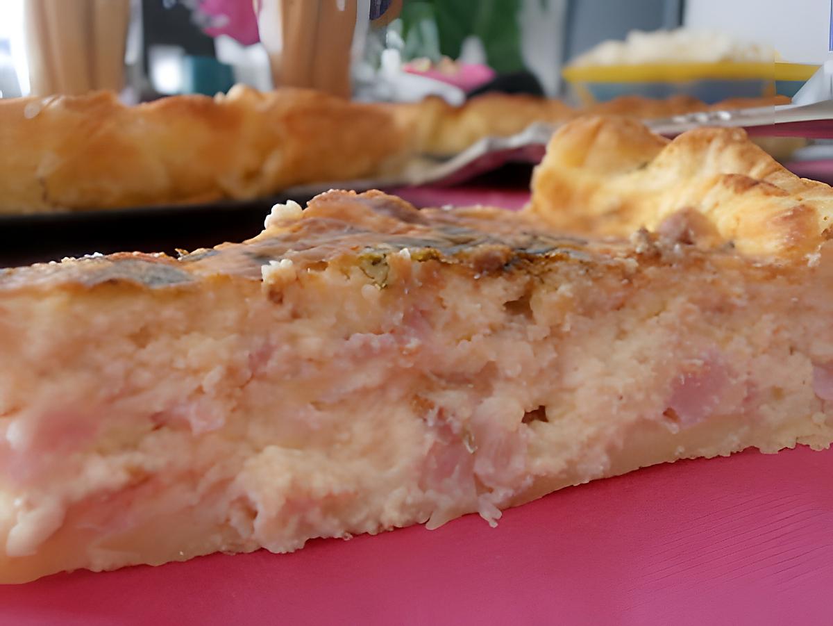 recette quiche lorraine aux échalotes