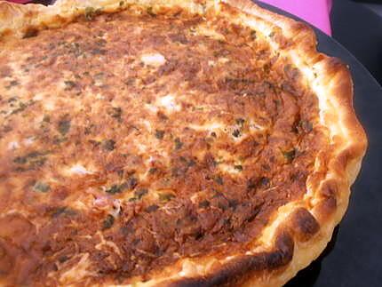 recette quiche lorraine aux échalotes