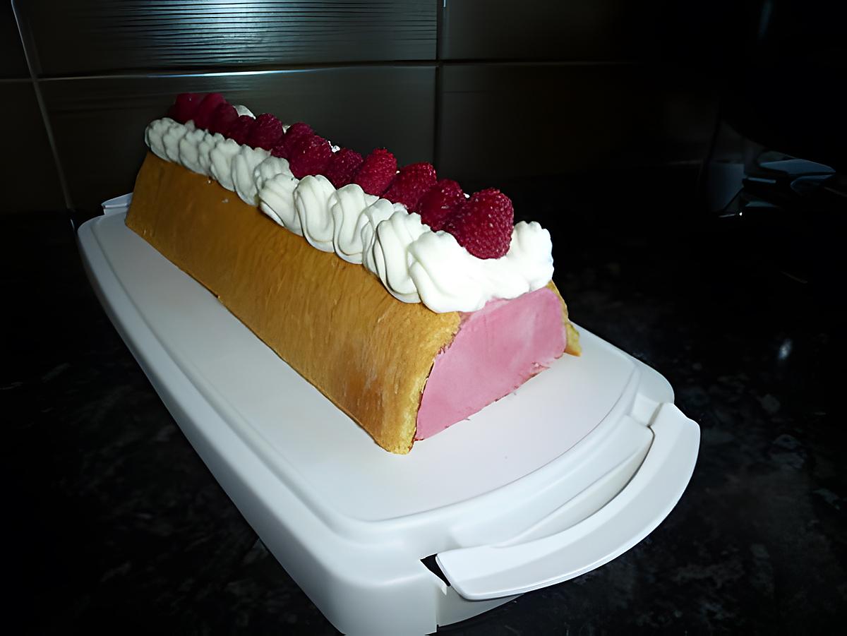 recette Buche framboise