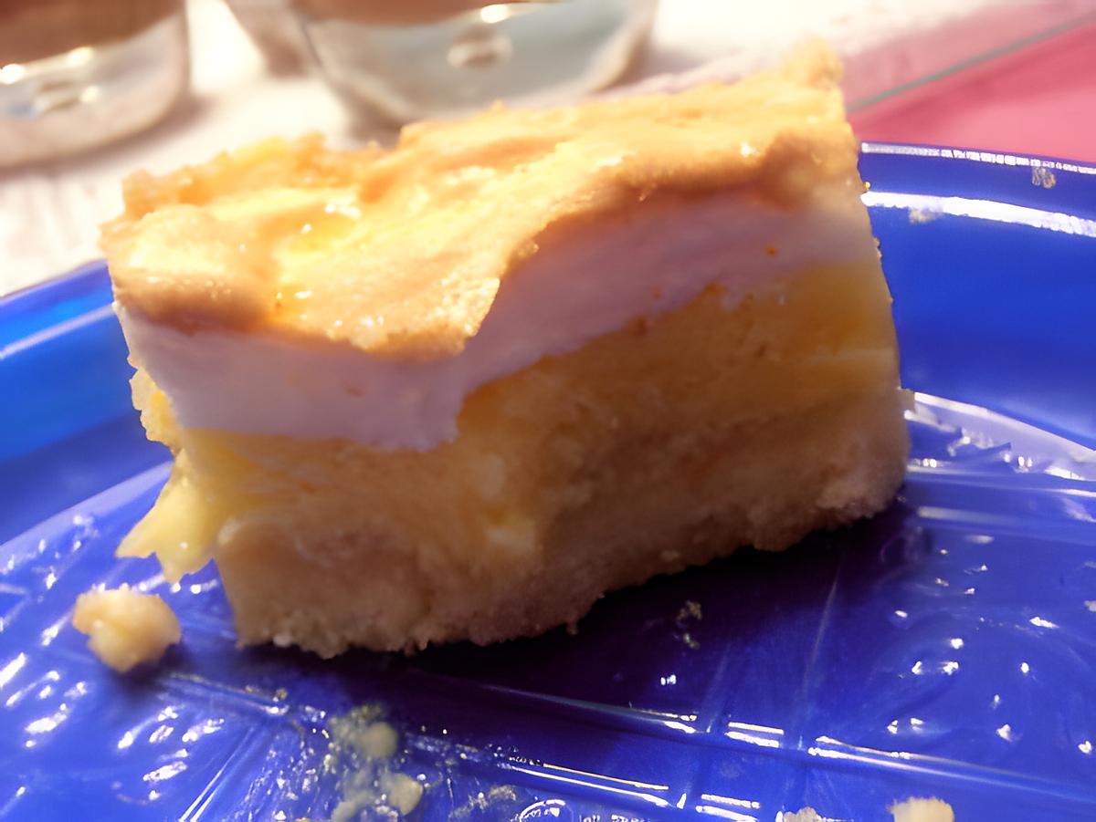 recette tarte à l'orange meringuée, pointe de cannelle
