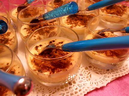 recette tiramisu aux spéculos version verrine