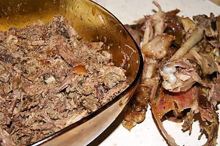 recette RILLETTES DE LAPIN