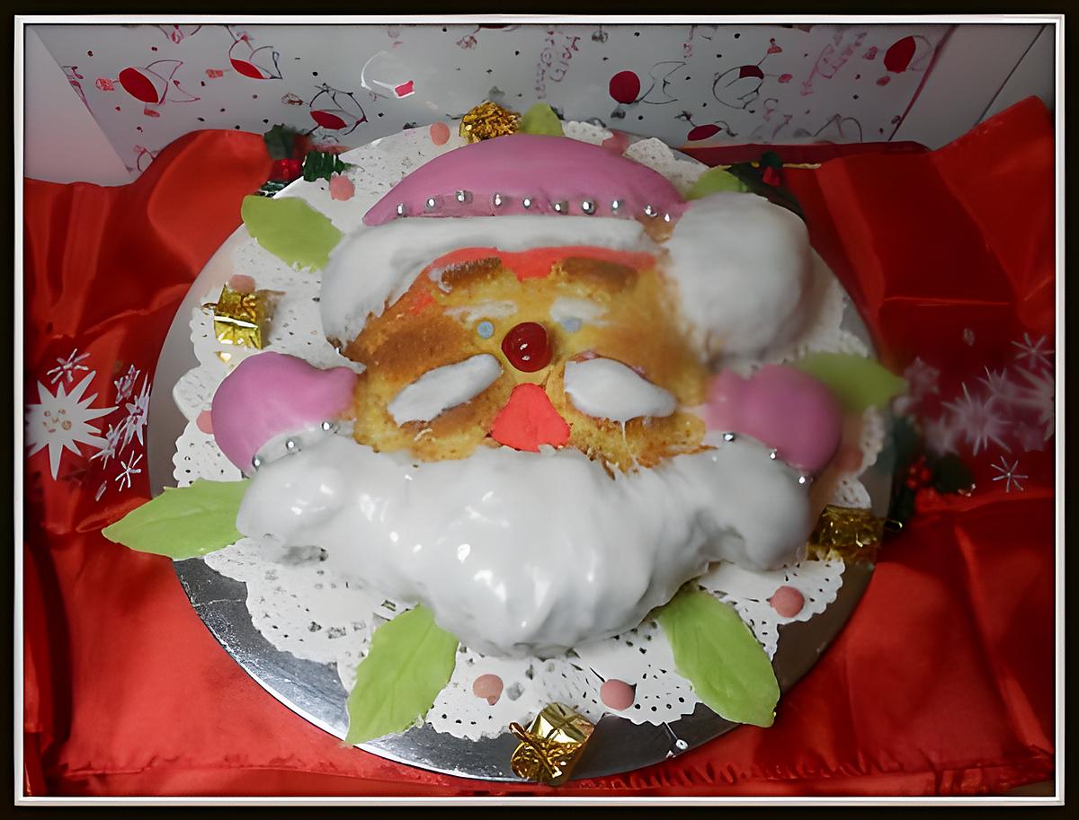 recette gâteau du père noël