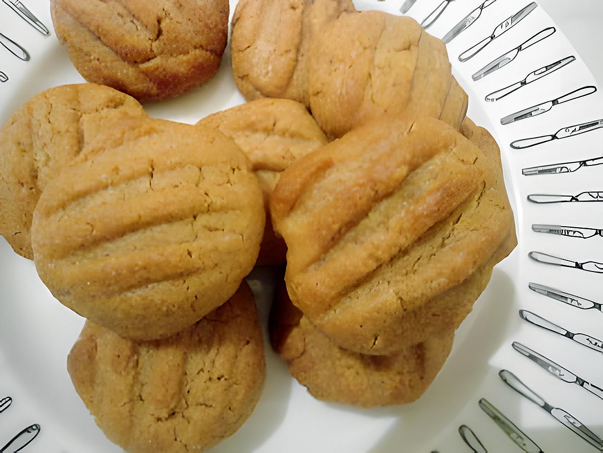 recette Sablés au beurre de cacahuètes