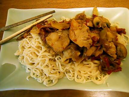 recette NOUILLES CHINOISES