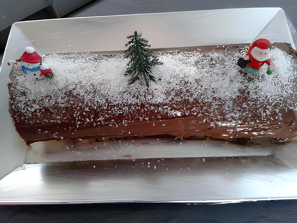 recette Bûche De Noël Nutella / Coco