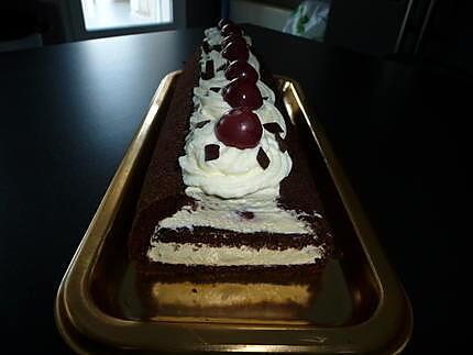 recette Buche foret noire