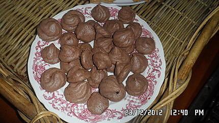 recette Meringue au chocolat