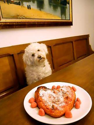 recette COEUR AUX FRAISES Tagada ® POUR MES NEVEUX !!