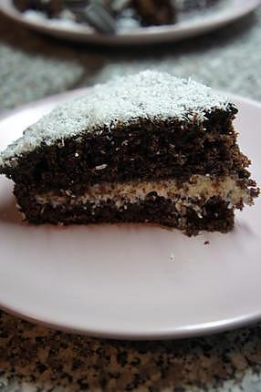 recette Gâteau chocolat noix de coco