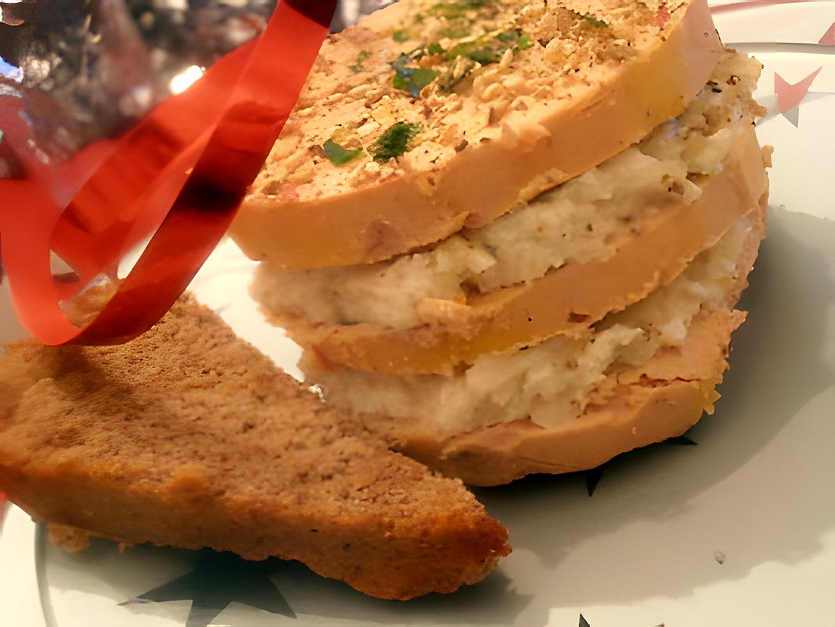 recette millefeuilles de foie gras aux artichauts