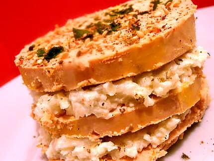 recette millefeuilles de foie gras aux artichauts