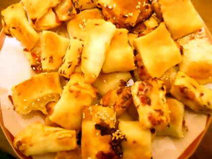 recette BOUCHEES APERITIVES MINUTE