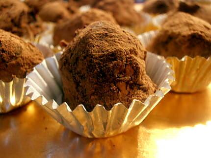 recette truffes au grand marnier