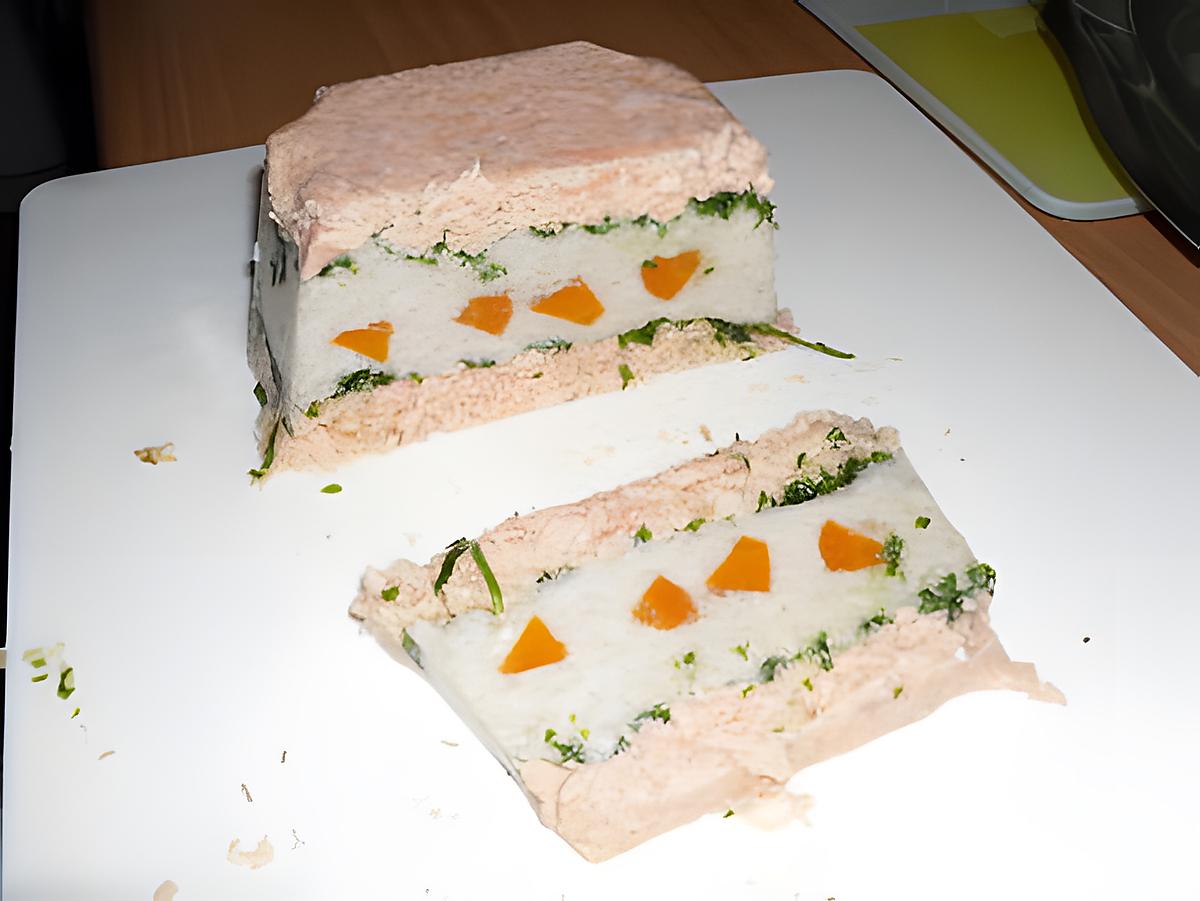 recette Terrine de poissons