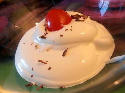 recette chantilly saveur kirsch