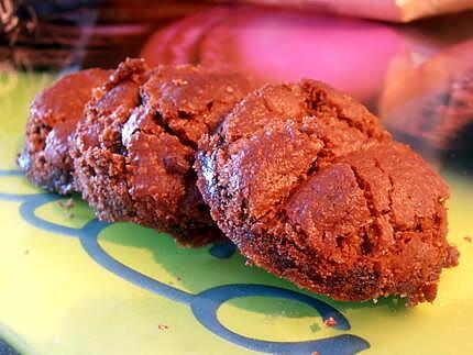 recette petit biscuit moelleux au chocolat