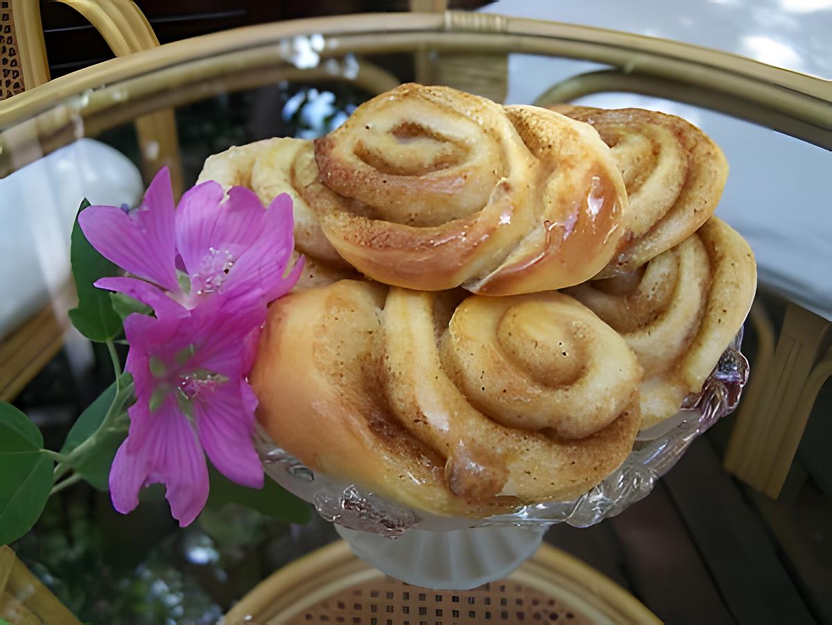 recette Kanelbullard - Brioches roulées à la cannelle