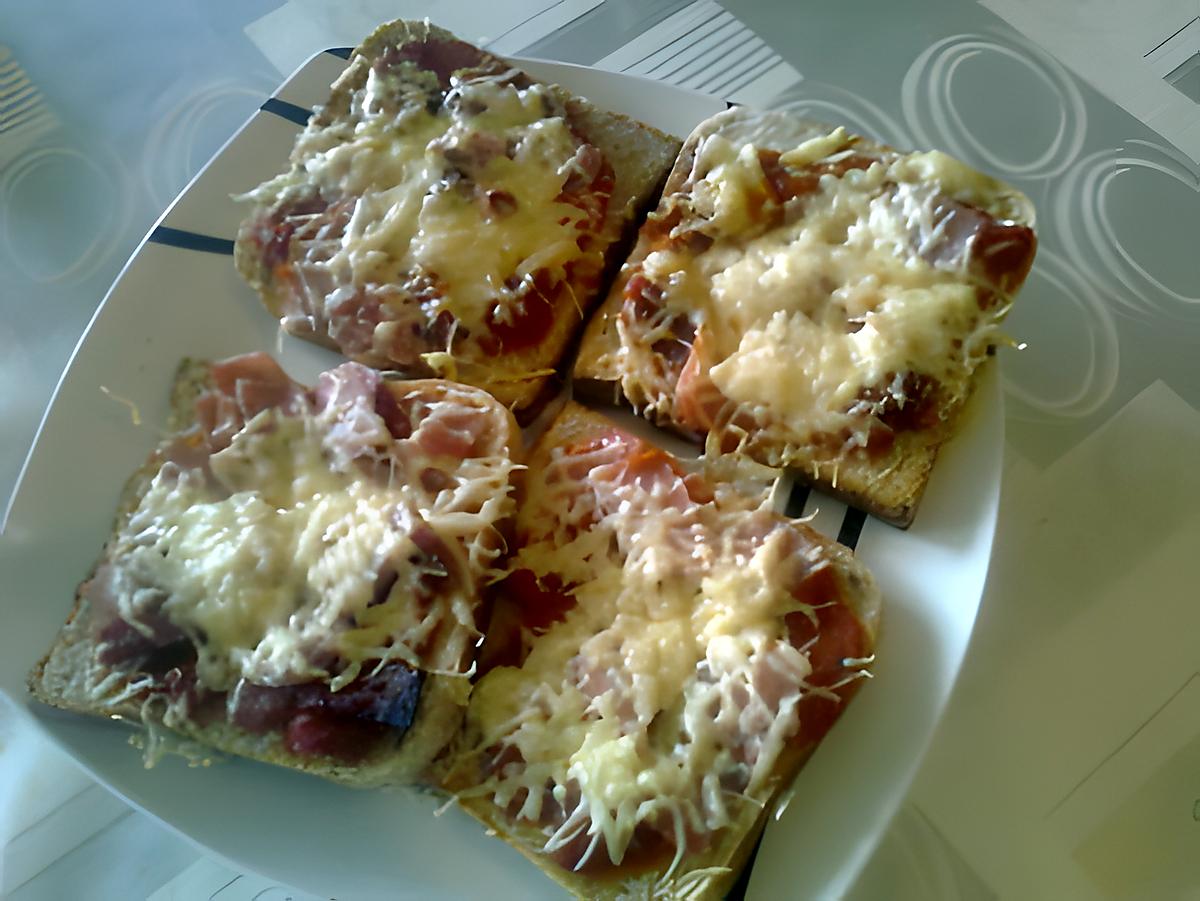 recette fausse mini pizza de oum-maryams