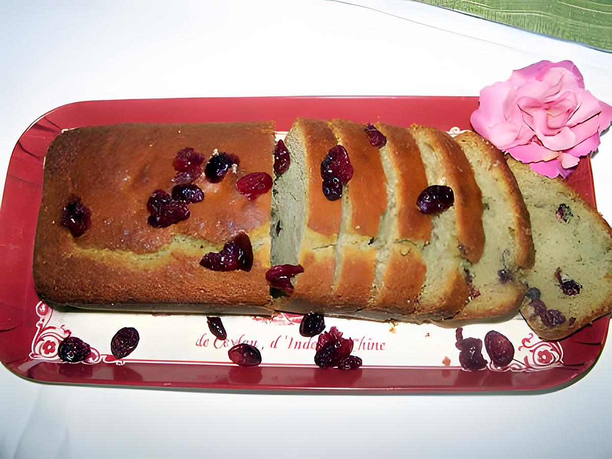 recette Cake d'automne aux cranberries