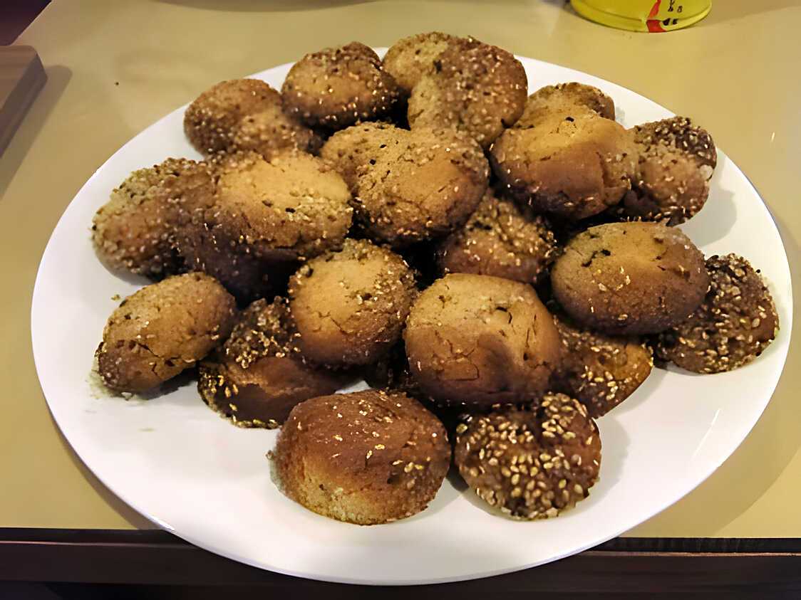 Petits gâteaux tout sésame