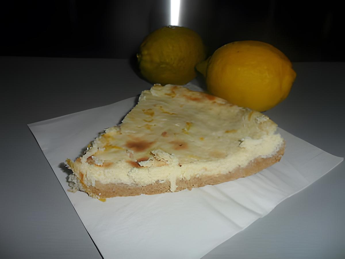 recette Cheesecake au citron