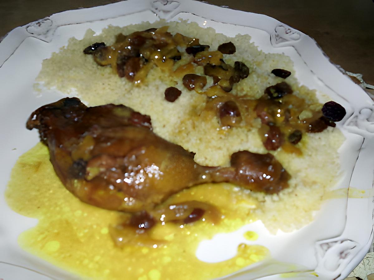 recette cuisses de canard à l'orientale