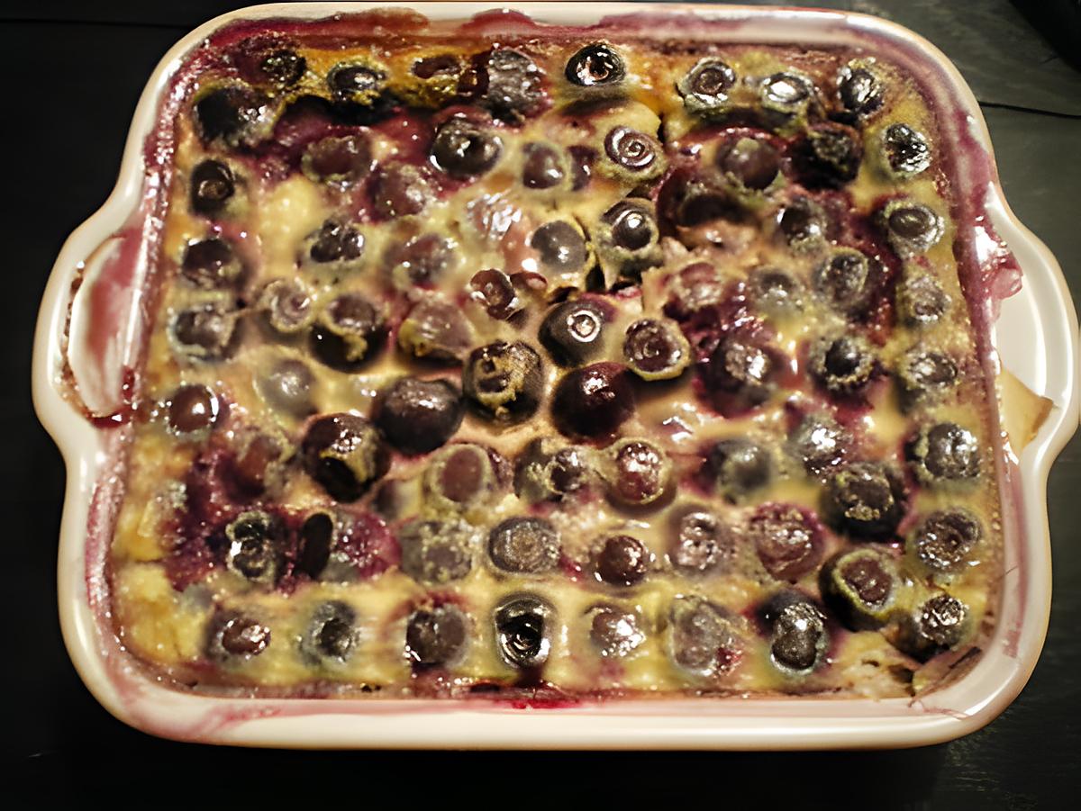 recette CLAFOUTI AUX CERISES