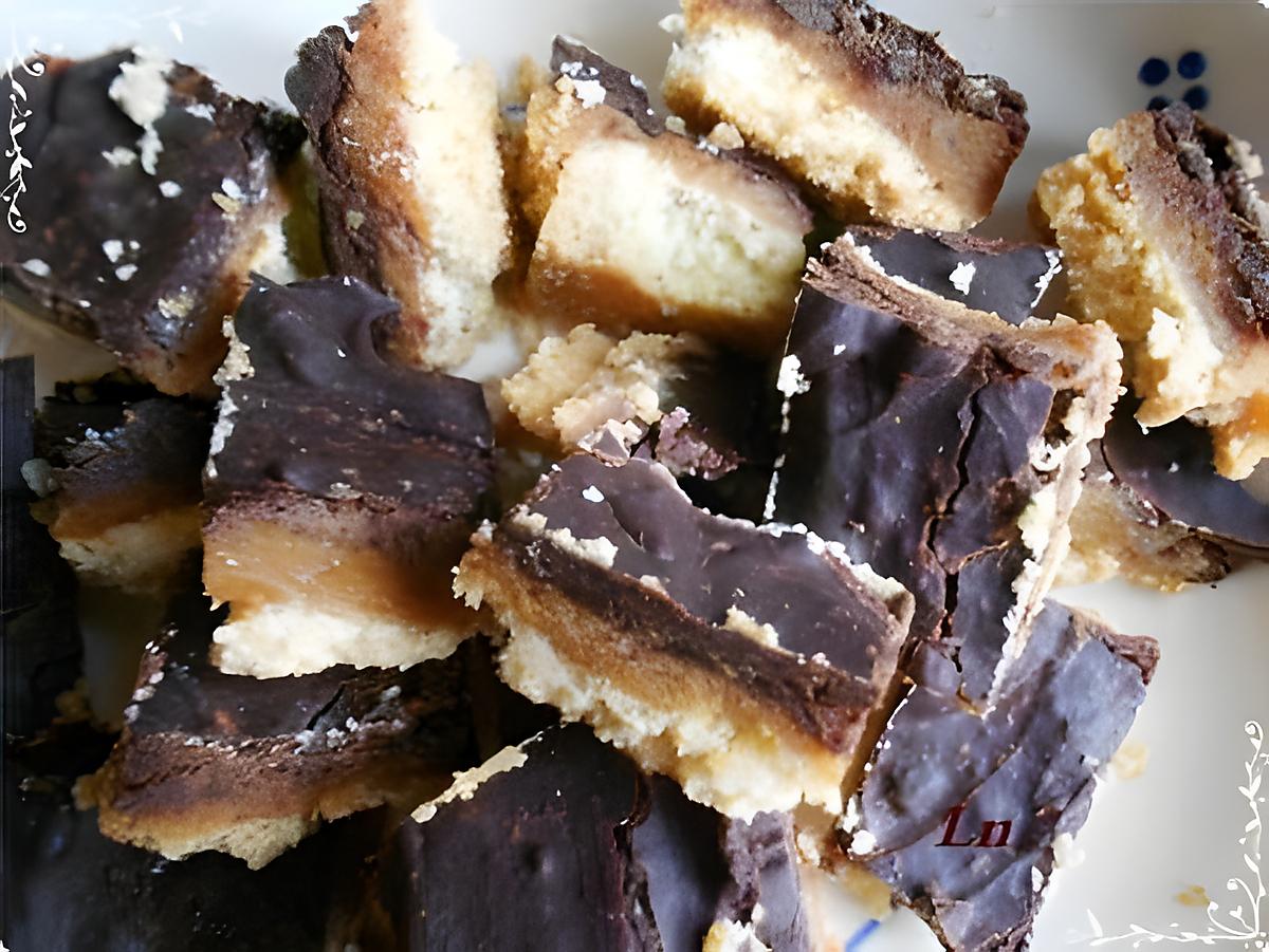 recette Millionaire shortbreads