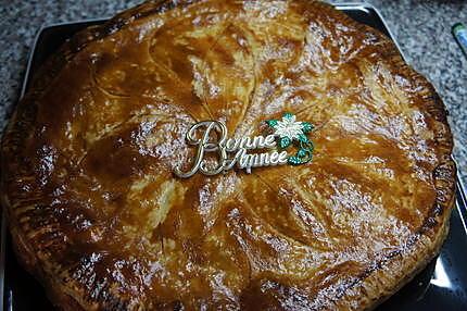 recette Galette des rois chocolat praliné poires