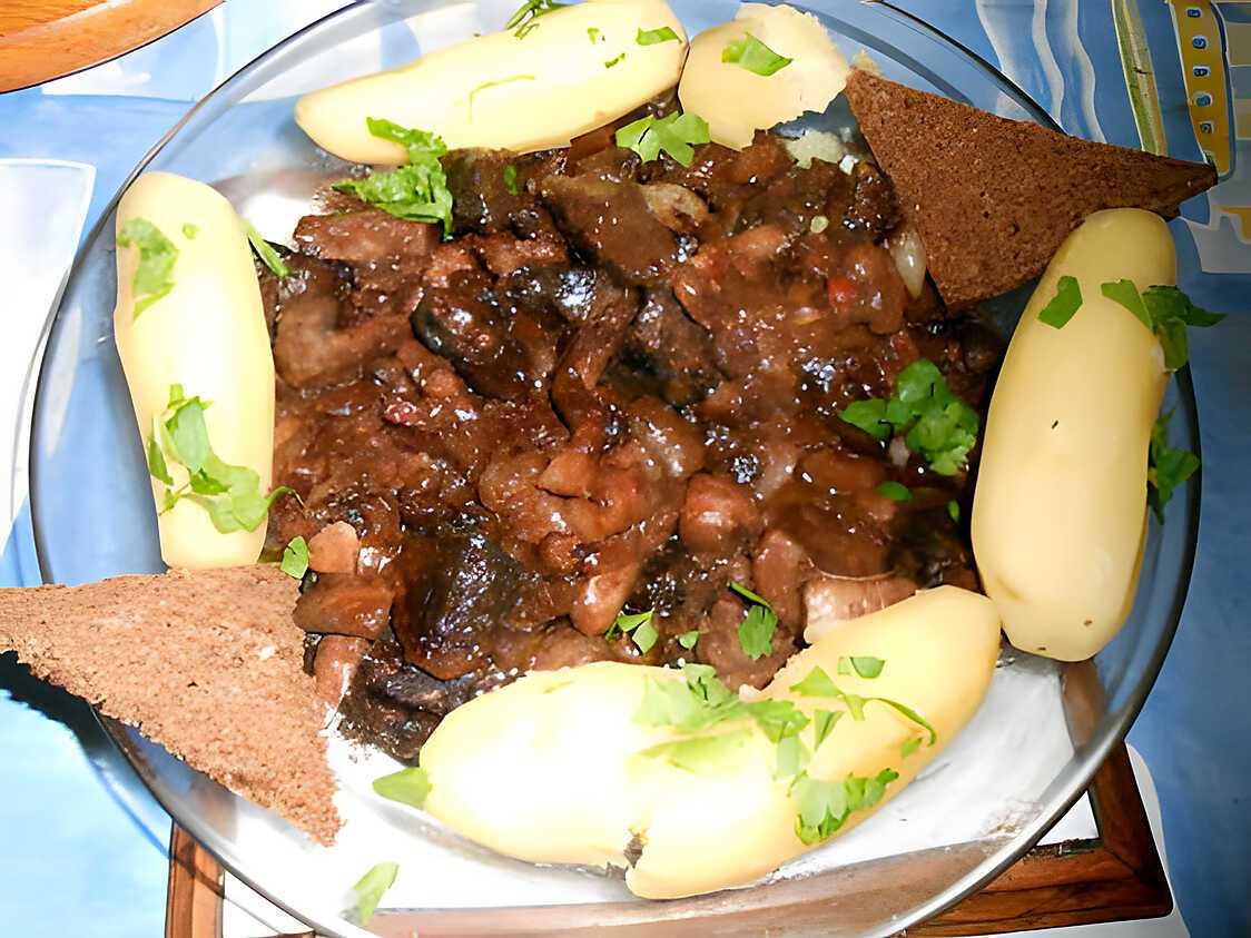 Recette de Sauté de cerf tradition