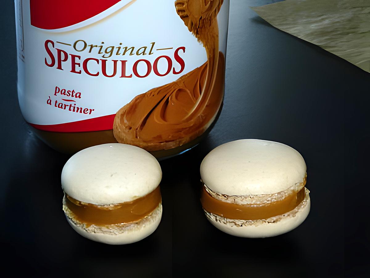 recette MACARONS AUX SPECULOOS