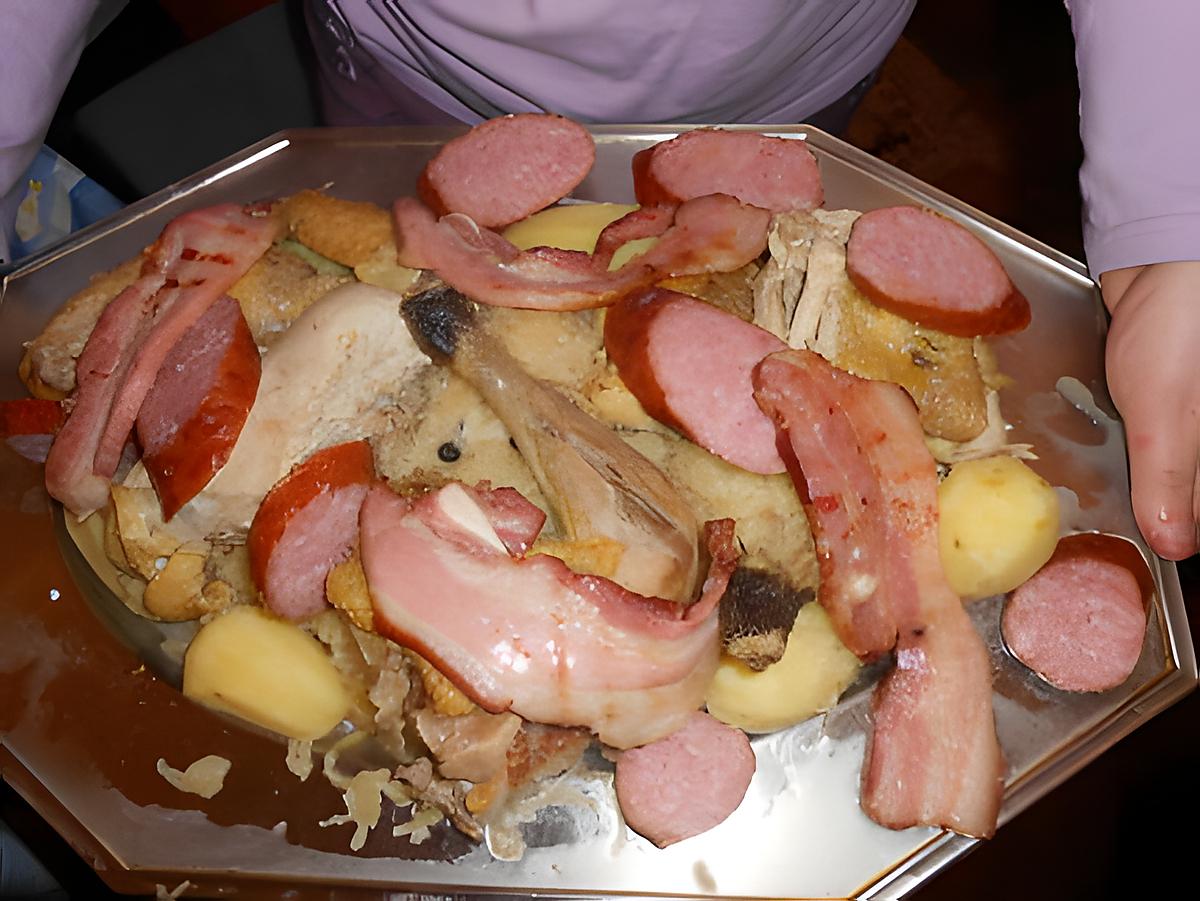 recette Pintade a la choucroute