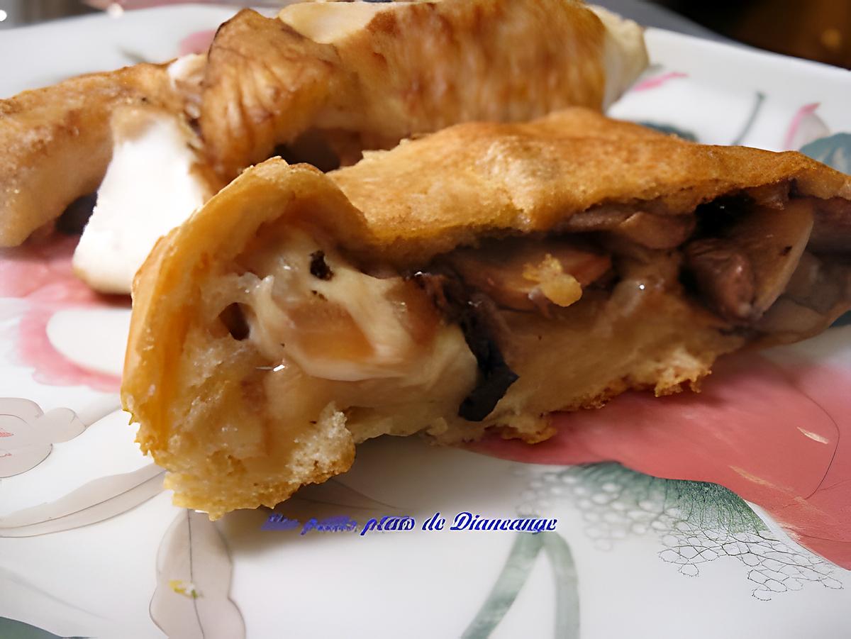 recette Strudel aux champignons