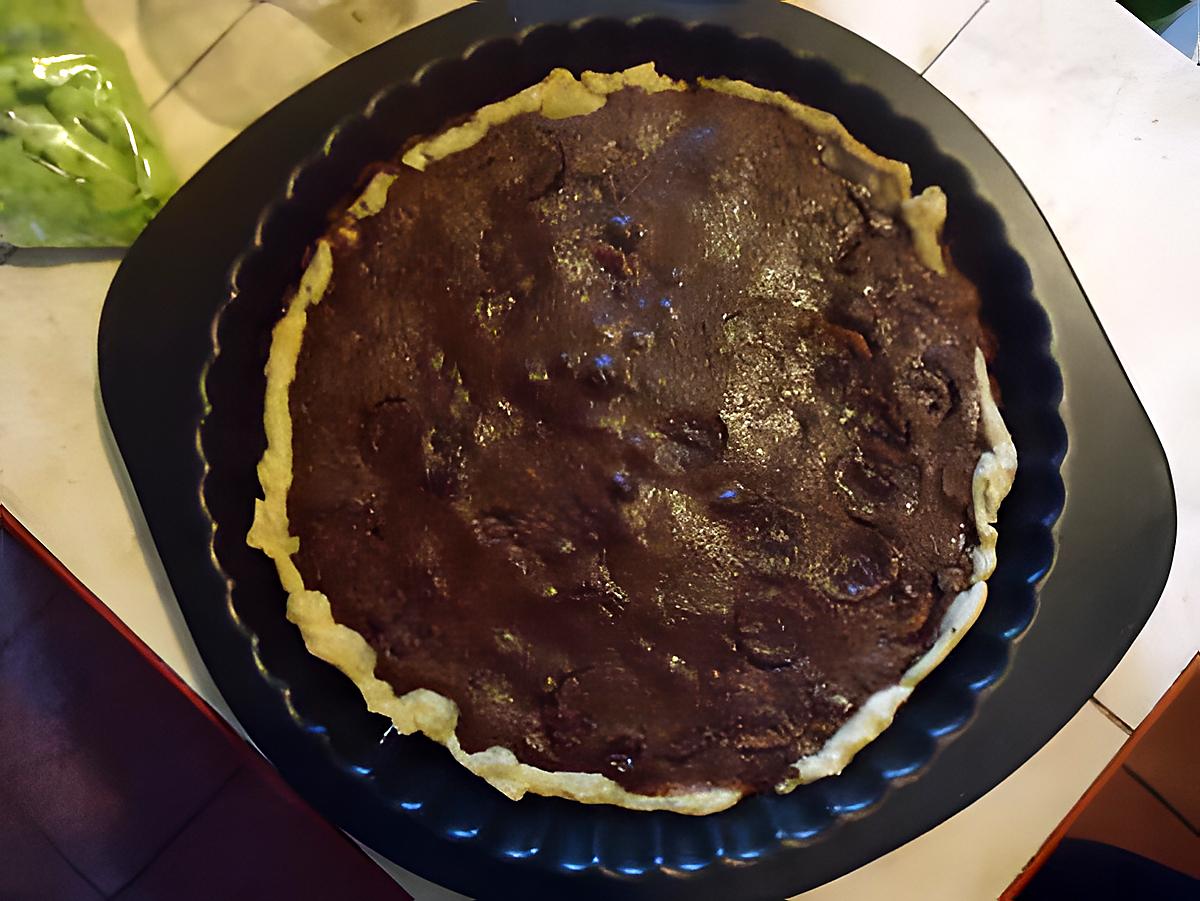 recette Tarte banane chocolat