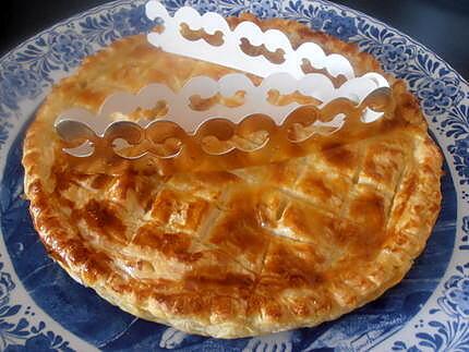 recette galette des rois à la poire et pralinoise