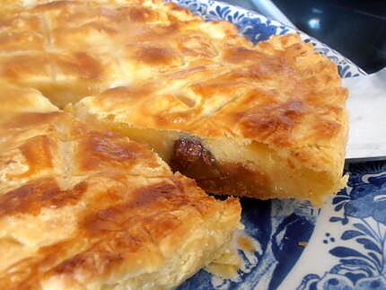 recette galette des rois à la poire et pralinoise